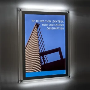 Custom Rectangle Aluminum Frame Waterproof Trade Show LED Wall Light Box with Dimming Control for Outdoor and Indoor Advertising