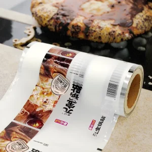 Custom Recyclable Laminated Plastic Roll Film Packaging Printed Roll Film for Biscuit and Potato Chips