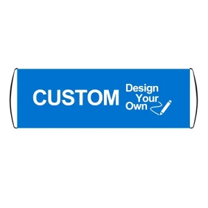 Custom Retractable Handheld Banner Personalized Hand Held Banner Pop up Shop Decor Display Roll up Banner