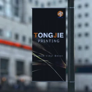 Custom Road Flag With Pole Pocket Hardware Brackets Street Banner Flag Avenue Flag Sign Display Vertical Custom Graphics