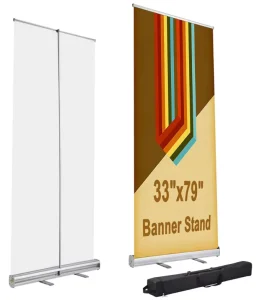 Custom Roll up Banner Portable Vinyl Banner Roll up Banner for Trade Show and Exhibition Advertising