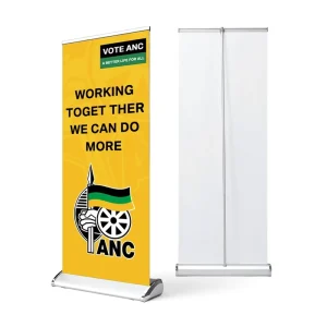 Custom Roll up Banner With Customizable Graphics and Sizes for Retail and Business Displays