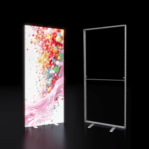 Custom SEG Fabric Light Box Display LED Backlit Exhibition Stand