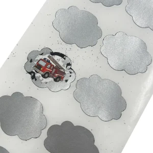 Custom Scratch off Stickers Roll Waterproof Special Small Number Stickers Motor Gelato Coffee Sheet Matte Scratch Labels