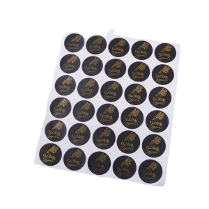 Custom Self Adhesive Vinyl Stickers Logo Sticker Waterproof Large Vinyl Sticker Printing Sheets Labels