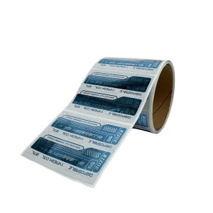 Custom Self Adhesive Vinyl Stickers Logo Sticker Waterproof Sticker Printing Roll Labels