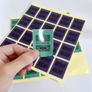 Custom Self Adhesive Waterproof Vinyl Stickers Roll Labels UV Printing for Candle Craft Photo Frame Use Custom Orders Accepted