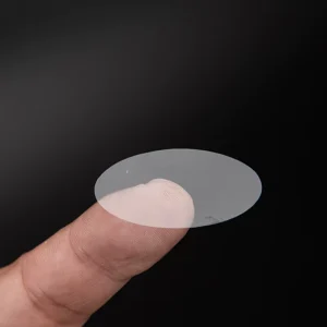Custom Self adhesive Waterproof Circle Clear Transparent Sealing Stickers 20 50mm Round Transparent Seal Packaging Labels