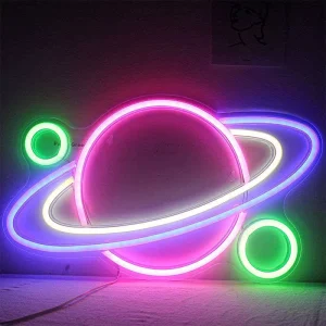 Custom Shape LED Neon Flex Sign LED Letter Signage LED Neon Lamp Wall Hanging Atmosphere Light for Party Decoration