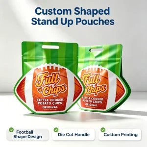 Custom Shaped 3.5g Mylar Bags Raised UV Die Cut Irregular Smell Proof Candy Edible Plastic Packaging Stand up Pouch