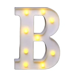 Custom Shaped LED Logo Light Bulb Luminous Characters Durable Glass Bulb Word Signage