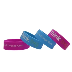 Custom Silicone Wristbands Bracelets Customizable Lettering Printing Laser Printing Advertising Promotion Business Gifting Award