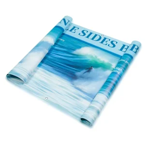 Custom Size Double Sided Outdoor Banner Advertising with Pocket and Eyelets