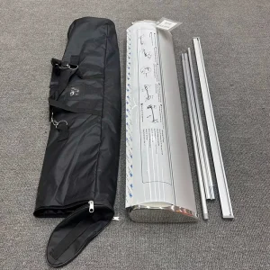 Custom Size Factory Price OEM ODM Advertising Display Roll up Banners with Logo and Stand