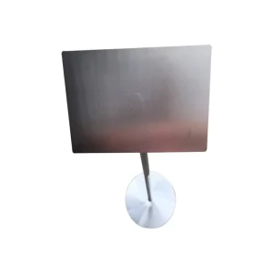 Custom Size Logo 304 Stainless Steel Signage Mirror Polish/Brushed Finish for Cafe Restaurant Hotel Wedding Direction Durable