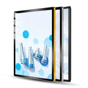 Custom Size Slim Light Box Restaurant Menu Board Indoor Billboard Frame Store Display Boxes LED Display Panel Factory
