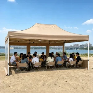 Custom Sizes Printing Pop Canopy Tent Manufacturer Wind Resistant Waterproof Heavy Duty Sports Outdoor Vendor Market Advertising