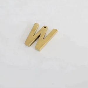 Custom Small Metal Label Letter for Clothes