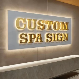 Custom Space Saving Curved Surface LED Neon Lights for Office Companies Advertising Signage Waterproof IP65 Customizable Acrylic
