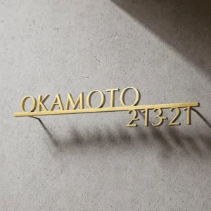 Custom Stainless Steel Brand Letters Metal Wall Logo Signage for Boutique Hotel Showroom Restaurant and Retail Store