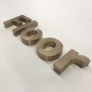 Custom Stainless Steel Letters for Wall Office Signs Metal Letters