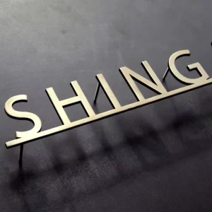 Custom Stainless Steel Solid Letters Outdoor IP65 Waterproof Advertising Signage Durable Metal Logo Design Buildings Office