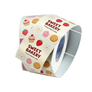 Custom Sticker Personalized Stickers Logo Promotion Sticker Printing for Business Custom Label Roll Custom Food Labels