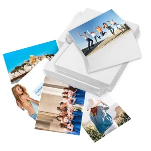 Custom Sticker Photo Paper 115gsm~150gsm A3 A4 Self Adhesive for Inkjet Printer
