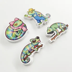 Custom Stickers Die Cut Waterproof Vinyl Clear Glitter Die Cut Anime Vinyl Stickers Holographic Sticker