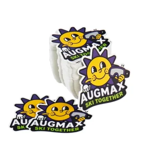 Custom Stickers Glass Logo Waterproof Vinyl For Bottle Window Product Branding