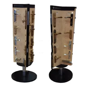 Custom Store Retail Pos Smart Door Lock Display Stands door Handle Display Rack