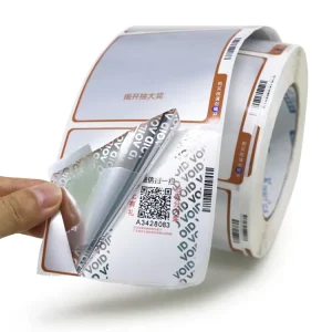 Custom Strong Self-Adhesive Waterproof Multi-Layer Peel Reveal Labels Sticker for Medicine Cosmetics Candles & Craft