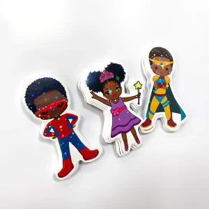 Custom Strong Self-adhesive Personalized Vinyl Stickers Waterproof Pvc Die Cut Logo Glitter Sticker With Star Holo Effect