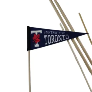 Custom Sublimation Triangle Hanging Flag Banner Pennant Handmade Polyester Waterproof Durable