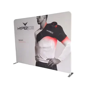 Custom Tension Fabric Banner Display Portable Foldable Back Drop Wall Backdrop Stand Heavy Duty 10 X 20 Ft