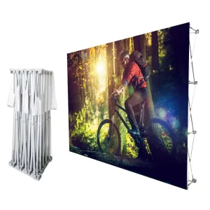 Custom Trade Show and Party Equipment Adjustable Frame Backdrop Banner Frame Display Sign X Banner Stand