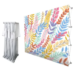 Custom Trade Show and Party Equipment Display Racks Stands Adjustable Banner Stand for Trade Show Event Foldable Banner