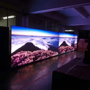 Custom Tradeshow Exhibition Booth Display Tension Fabric Backdrop Seg Pop up Led Light Box