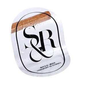 Custom Transparent PVC Self adhesive Waterproof Stickers QR Code Labels Custom Logos Trademarks Custom Shapes for Agriculture