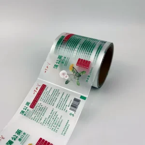 Custom Transparent PVC Sticker Waterproof Adhesive BOPP Clear Label Transparent Cosmetic Private Label Clear Cosmetic Sticker