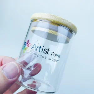 Custom UV DTF Transfer Stickers For Glass Bottle Glass Jar Glass Container