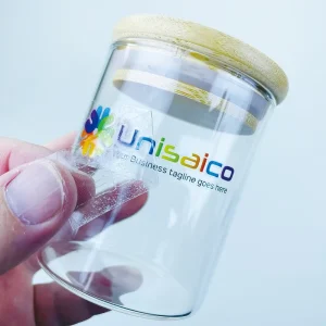 Custom UV DTF Transfer Stickers for Glass Bottle Glass Jar Glass Container