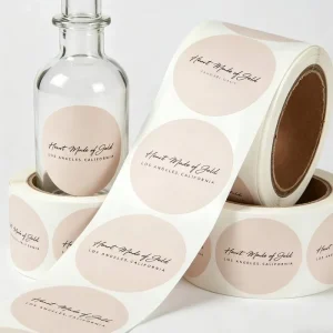 Custom UV Permanent Waterproof Eco Friendly Adhesive Stickers for Hair Oil Labels 5in X3in PVC PET Paper Material Personalized