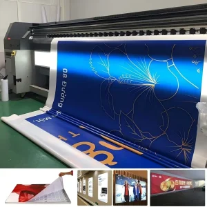 Custom UV Printing Fabric Soft Film for Light Box Backlit Textile for Indoor Outdoor Retail Store Front Signage