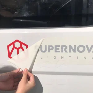 Custom UV Resistant Waterproof Transfer Vinyl Alphabet Letter Sticker For Car Rear Windshield Window Door Decal Promotional Gift