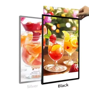Custom Ultra-Thin Aluminum LED Light Box for Business Advertising Cinema Use Hanging Installation High Brightness Decorative