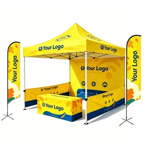 Custom Vendor Booth Pop up 10×10 10×20 Waterproof Canopy Trade Show Outdoor Tents for Events with logo