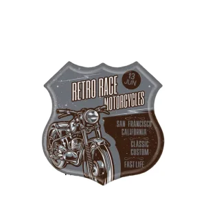 Custom Vintage Advertising Retro Metal Plaque UV Printed Garage Theme Motorcycle Old Cars Poster