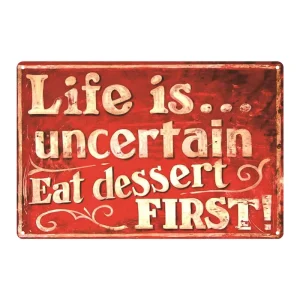 Custom Vintage Metal Tin Signs Warning Posters Wall Tin Signs Embossed Decor for Club and Home