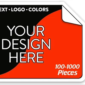 Custom Vinyl Adhesive Stickers (Hexagon Shape) Oil Proof Eco-Friendly Durable for Candles Bottles Jars Packaging Bulk Orders